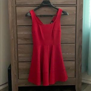 Lulu’s Red Skater Dress